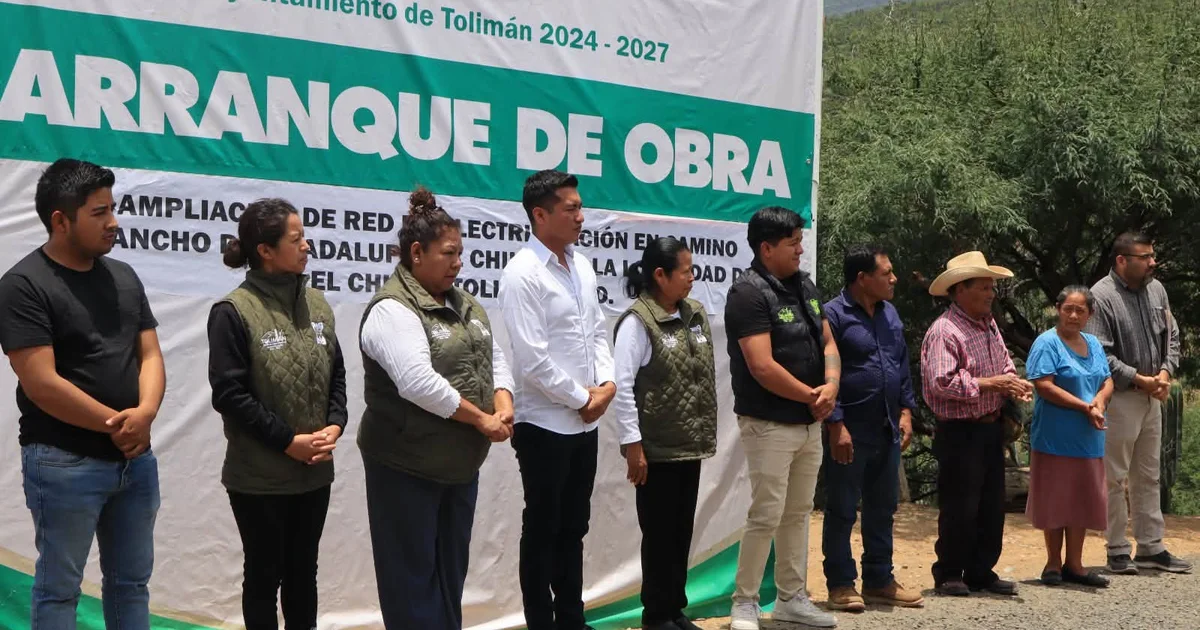 ARRANCA AMPLIACIÓN DE LA RED DE ELECTRIFICACIÓN EN EL CHILAR CON INVERSIÓN DE 625 MIL PESOS